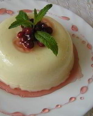 Апельсиновая панна котта