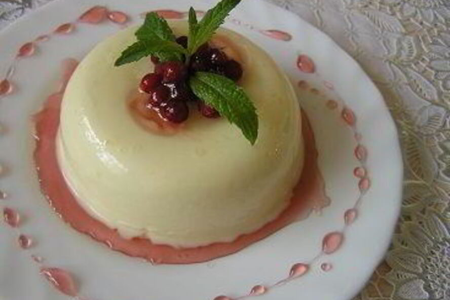 Рецепт апельсиновой панны котта