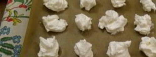 безе кристаллы ветра. Шаг 4