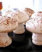 Грибочки из безе