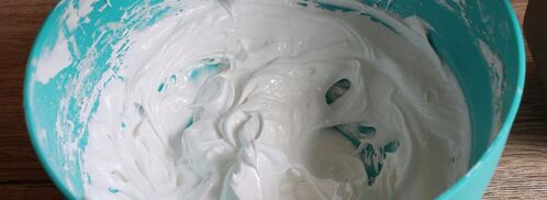 крем мокрое безе для украшения. Шаг 8