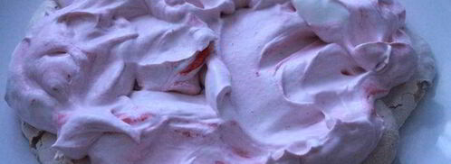 ореховый торт-безе с малиновым кремом. Шаг 6