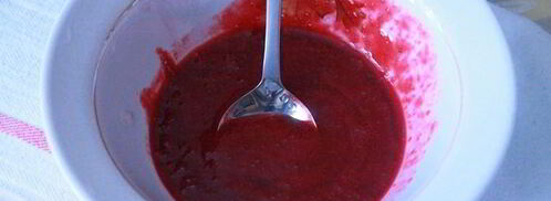 ореховый торт-безе с малиновым кремом. Шаг 7