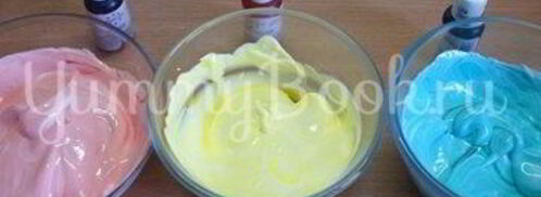 разноцветное безе. Шаг 3