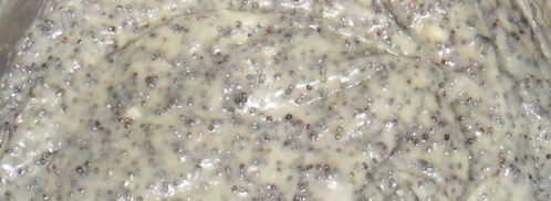 торт-безе с маково-сливочным кремом. Шаг 3