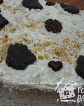 Торт-безе Воздушный хруст без муки