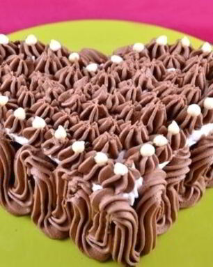 Тортик Безе в шоколаде