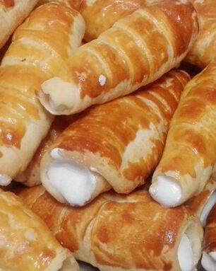 Трубочки с безе