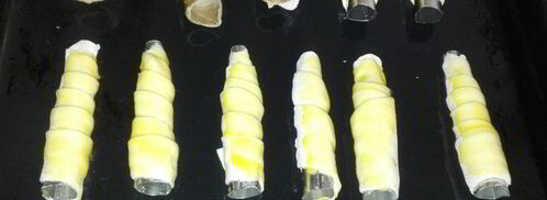 трубочки с безе. Шаг 4