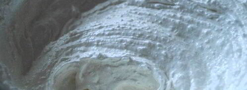 творожные булочки с начинкой безе. Шаг 6