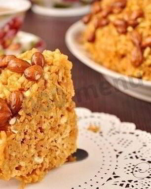 Чак-чак с фундуком