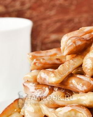 Чак-чак со сгущенкой