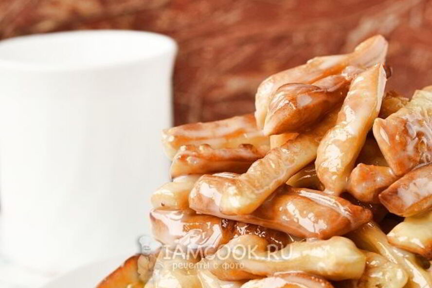 Рецепт чак-чака со сгущенкой