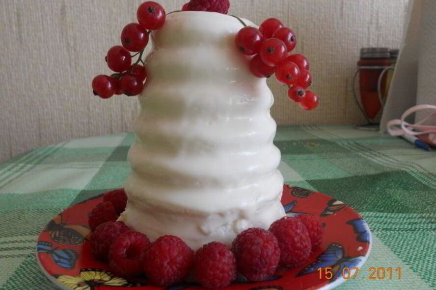 Рецепт десерта ягодная пирамидка