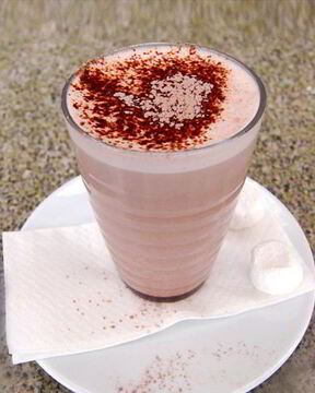 Горячий шоколад с ромом