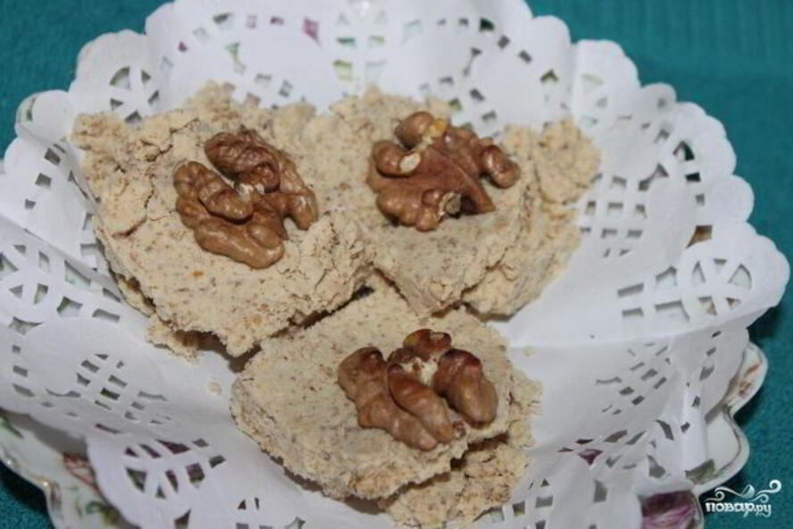 Рецепт белой халвы