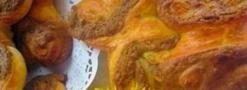 булочки облитые халвой. Шаг 13