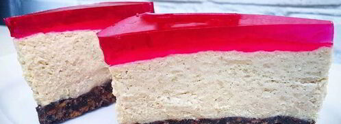 чизкейк с халвой без выпечки. Шаг 5