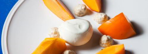 десерт хурма и халва. Шаг 7