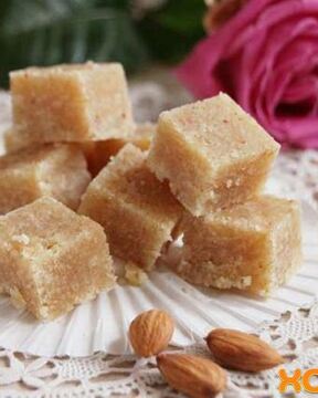 Домашняя халва миндальная