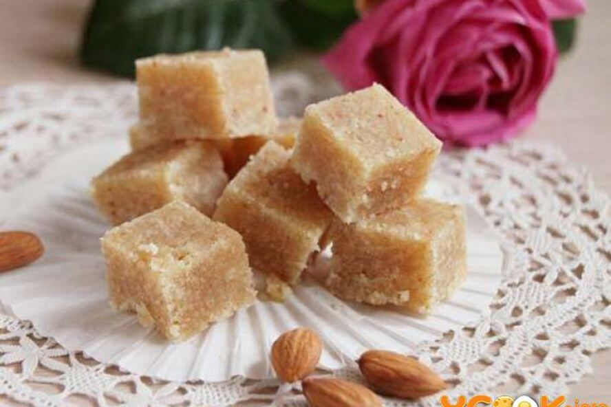 Рецепт домашней халвы миндальной