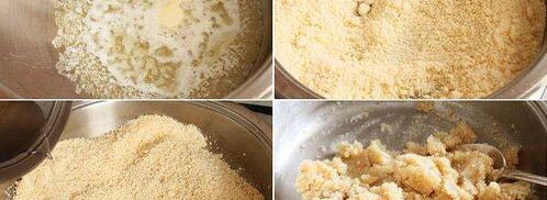 домашняя халва миндальная. Шаг 4