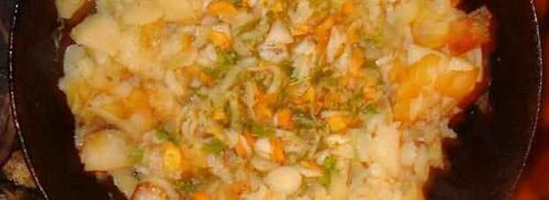 картошка с халвой. Шаг 18