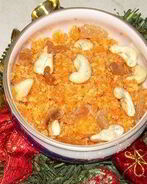 Халва из моркови с кешью