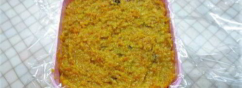 халва из тыквы с манной крупой. Шаг 9