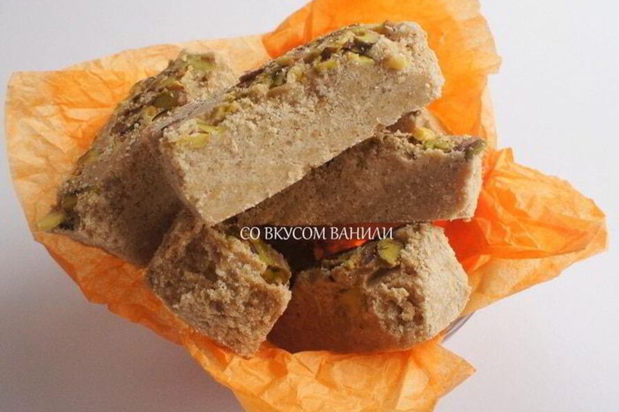 Рецепт кунжутной халвы с фисташками