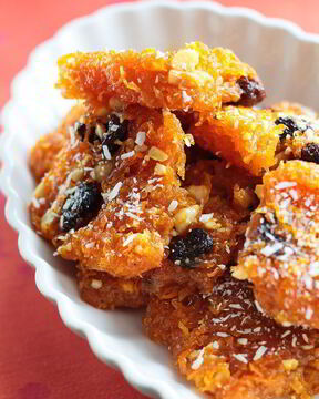 Морковная халва