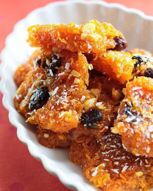 Морковная халва