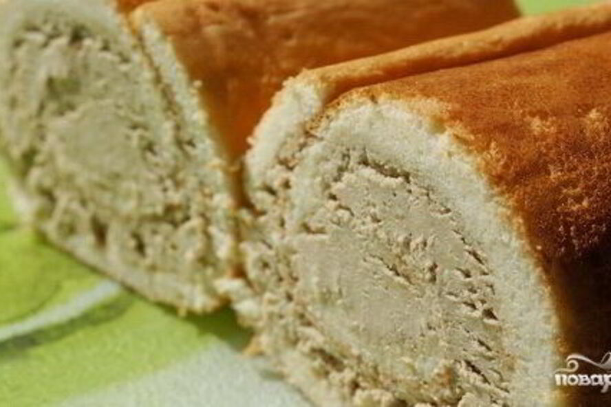 Рецепт рулета из халвы