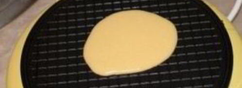 вафельная трубочка с халвой. Шаг 4