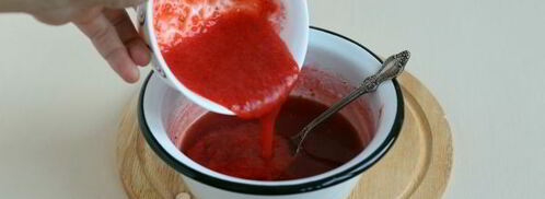 клубнично-сливочный десерт в бокале. Шаг 7