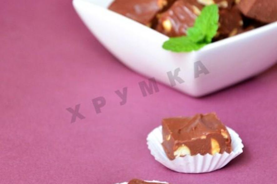 Рецепт домашних конфет с арахисом