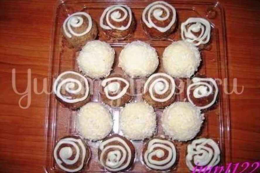 Рецепт конфет из смеси малютка