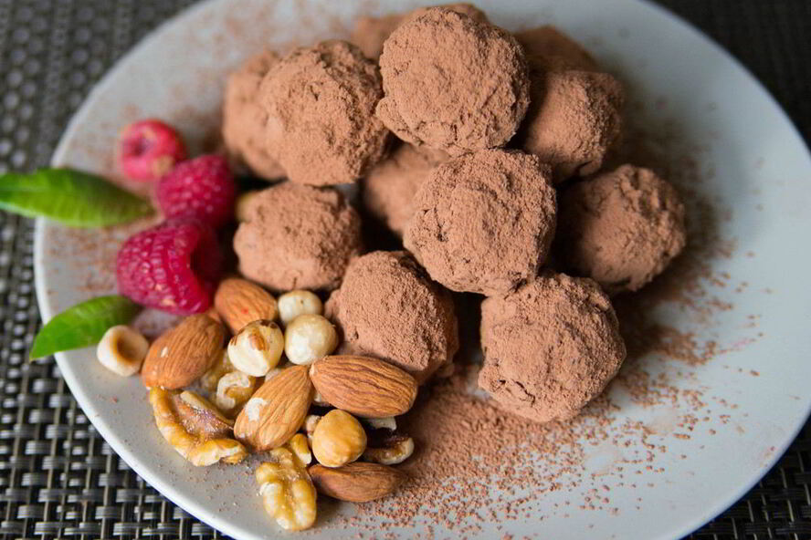 Рецепт конфет из сухофруктов и орехов