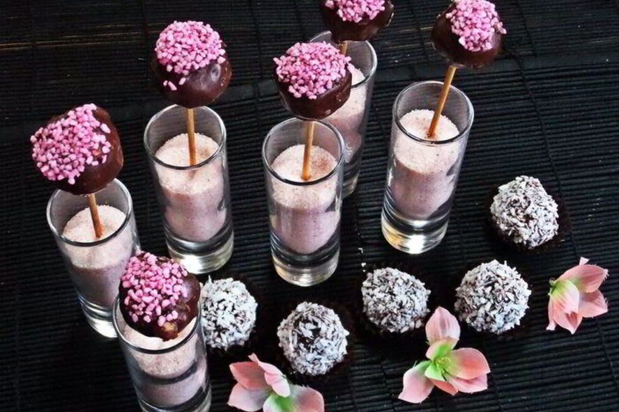 Рецепт конфет с шоколадом и ликером