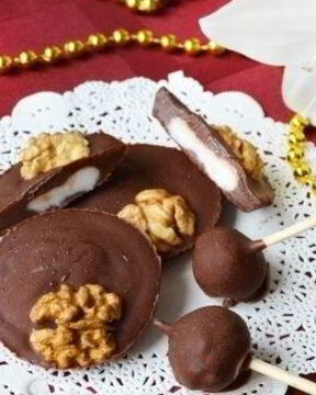 Конфеты Сало в шоколаде