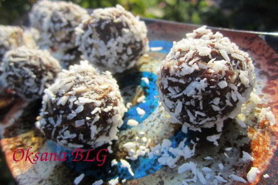 Рецепт конфет шоколадно-миндальные комочки