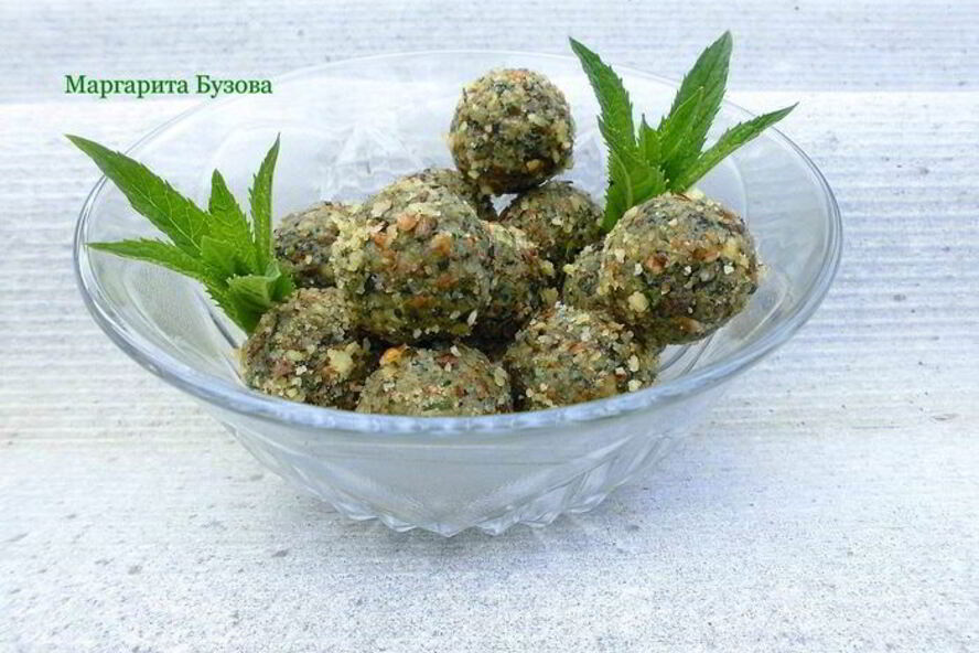 Рецепт конфет со щавелем и мятой