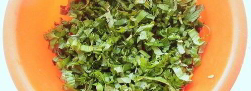 конфеты со щавелем и мятой. Шаг 3