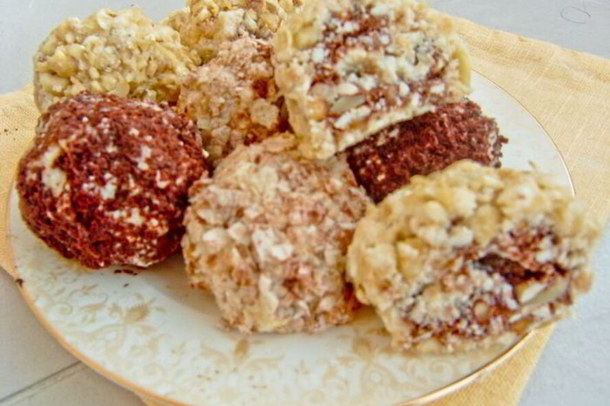 Рецепт конфет творожных ферреро