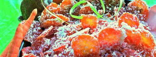 морковные конфеты в кокосе. Шаг 11