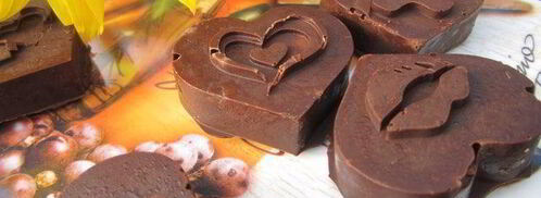 персиковый мармелад и шоколадно-мармеладные конфеты. Шаг 13