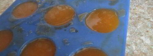 персиковый мармелад и шоколадно-мармеладные конфеты. Шаг 9