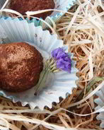 Шоколадно-ореховые конфеты из пшена