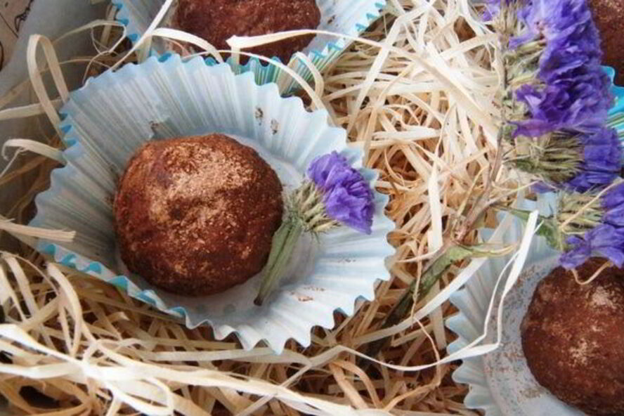 Рецепт шоколадна-ореховых конфеты из пшена