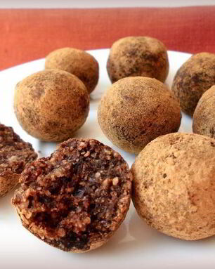 Сыроедческие конфеты с кэробом